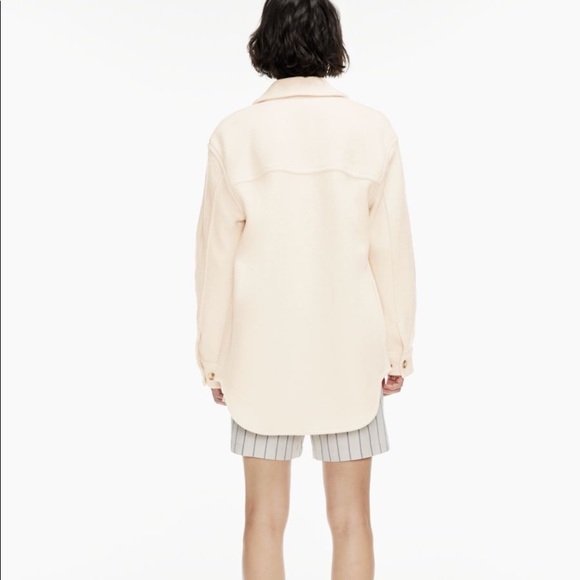 Aritzia Ganna Jacket in Heather Bone - Picture 2 of 5